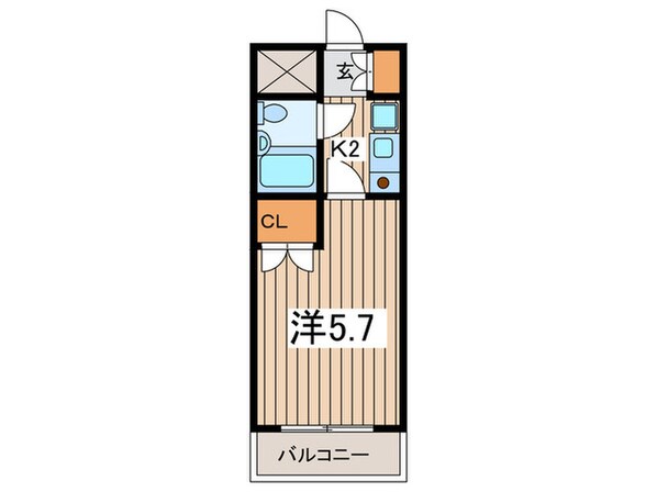 ジョイフル南林間第２の物件間取画像